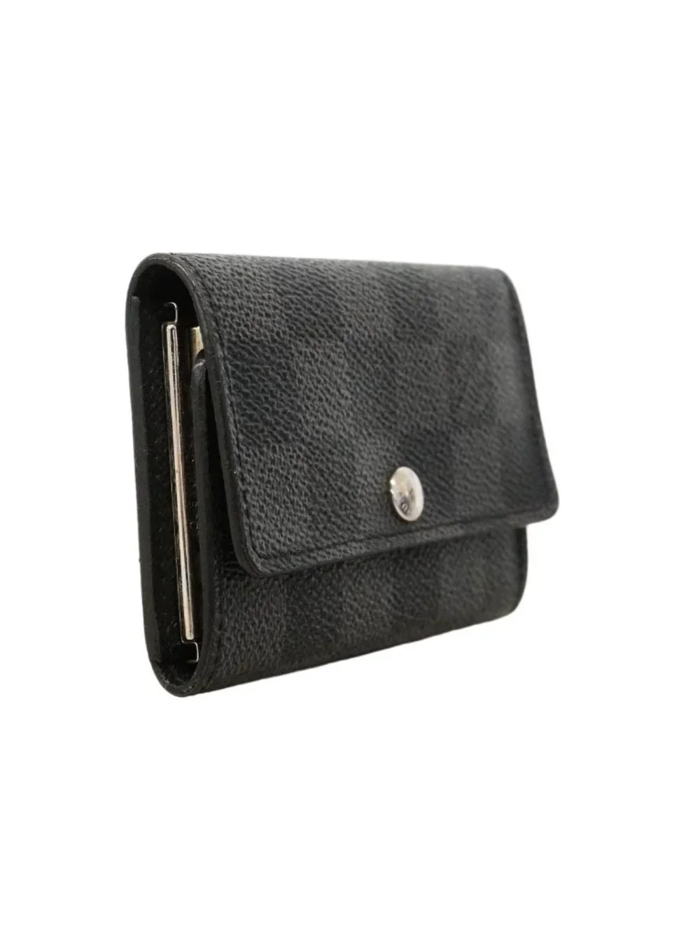 Louis Vuitton Key Case Damier Graphite Multicles 6 Black Gray Key Holder